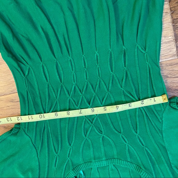 Alyx green short sleeve knit dress M - Picture 6 of 7